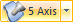 5 axis Machining Operations menu icon