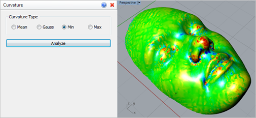 Min Curvature Analysis Results