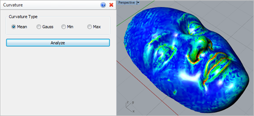 Mean Curvature Analysis Results