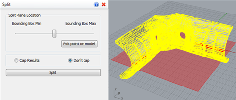 Optional Split Parameters