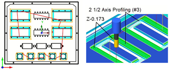 2½ Axis Machining from a 2D Drawing