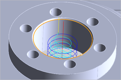 2½ Axis Hole Pocketing