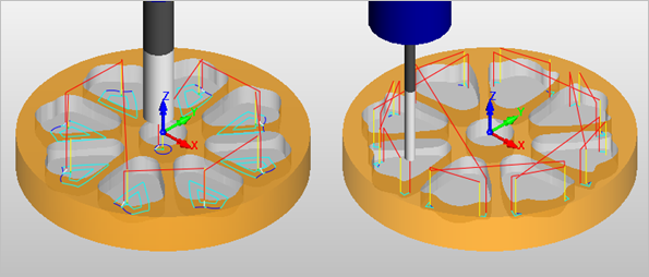 2½ Axis Re-Machining