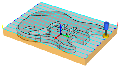 Top Facing, 2½ Axis Example