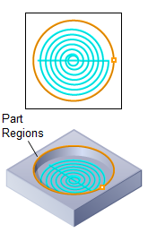 Hole Pocketing, 2½ Axis