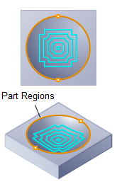 Flats (Plateau) Machining, 3 Axis