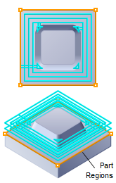 Horizontal Roughing, 3 Axis