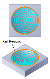 Spiral Machining, 3 Axis