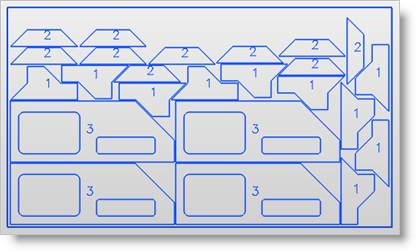 Annotation tagging with height of .75 inch (text is display only)
