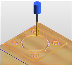 An Example of Cut Material Simulation