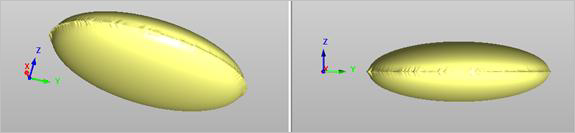 Closed mesh with a mirror mesh selected