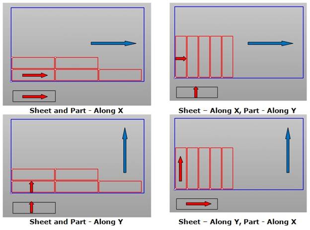 Grain Direction - Sheets and Parts
