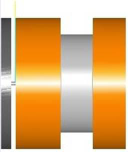 Parting Off Toolpath Example