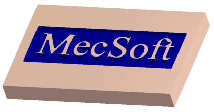 2½ Axis Pocketing Operation, Stock Simulation