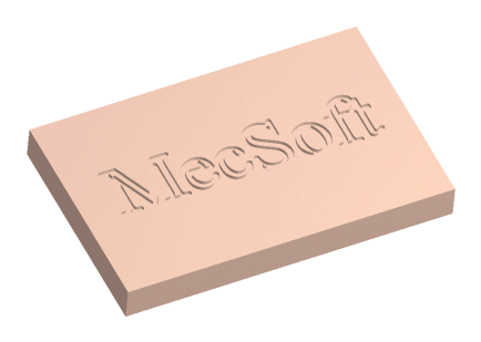 2½ Axis Engraving Operation