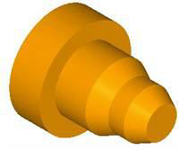 Stock created from 3D geometry