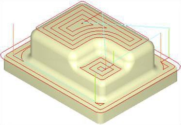 3 Axis Flats (Plateau) Machining Operation