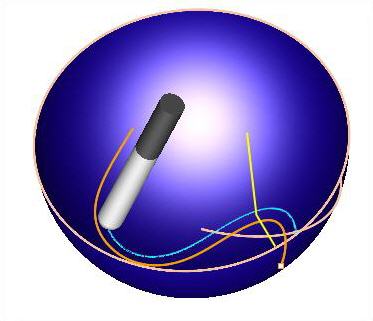 Drive Curve, 5 Axis Example