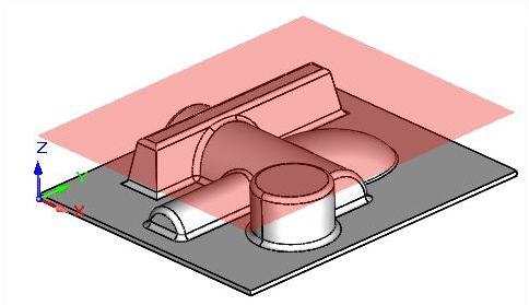 Display of Clearance Plane for Milling operations