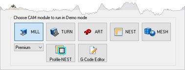 Configuration Selection Dialog at startup