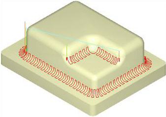 Valley Re-Machining, 3 Axis Examples