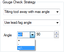 Gouge Check Strategy, dialog