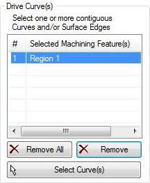 Drive Curve(s), dialog
