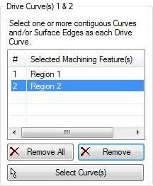 Drive Curve(s), dialog