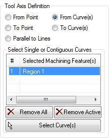 Tool Axis Definition, dialog