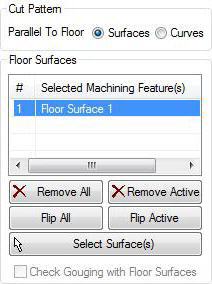 Floor Surfaces, dialog