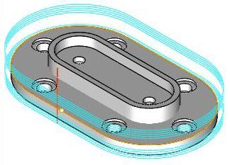 Instanced Z Toolpath Example