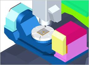 A closer look at the machine tool simulation