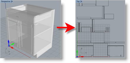 Explode Cabinet Design