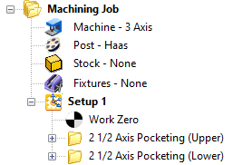Note: MILL Module shown, Similar for MILL-TURN, TURN and Profile-NEST