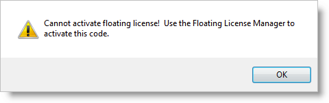 message-connat-activate-license-use-floating-license-manager