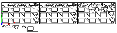 Nest Layout = Along X