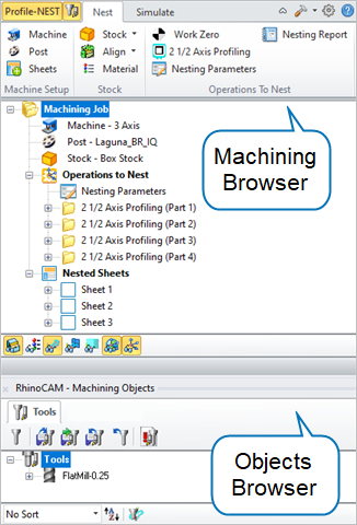 Profile-Nest Browser