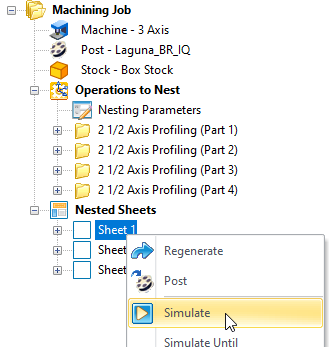 Simulate a Nested Sheet