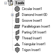 Tools Sorted by Name