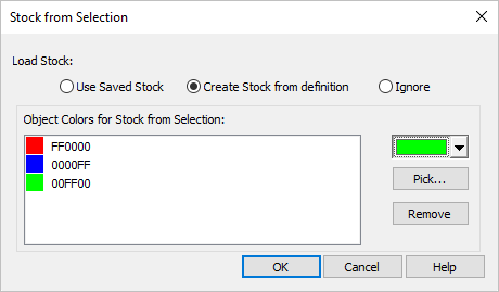 Geometry Selection Rules