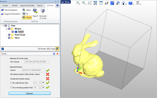 Check Mesh Results (Before)