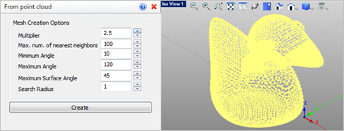 Select Point Cloud Object