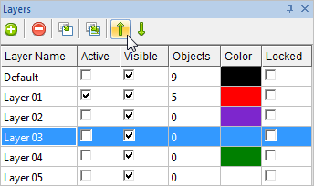 Layer Manager - Reorder Layer