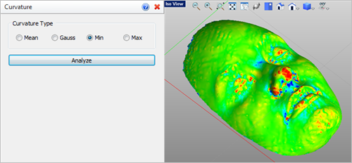 Min Curvature Analysis Results