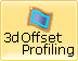 3D Offset Profiling, 3 Axis menu icon