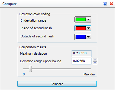 Compare Command Options