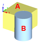 Mesh "A" Selected
