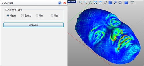 Mean Curvature Analysis Results