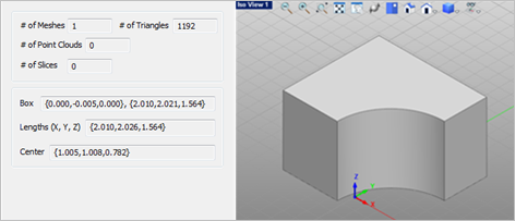 Initial Mesh prior to Convex Hull