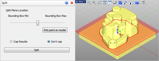 Optional Split Parameters